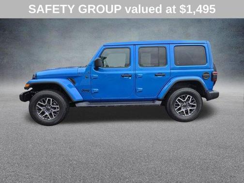 Hydro Blue Pearl 2026 Jeep Wrangler Sahara
