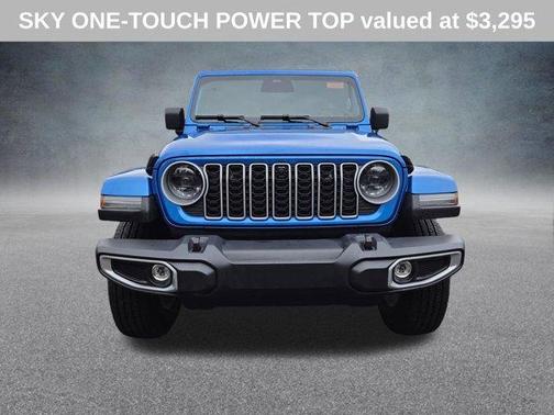 Hydro Blue Pearl 2026 Jeep Wrangler Sahara