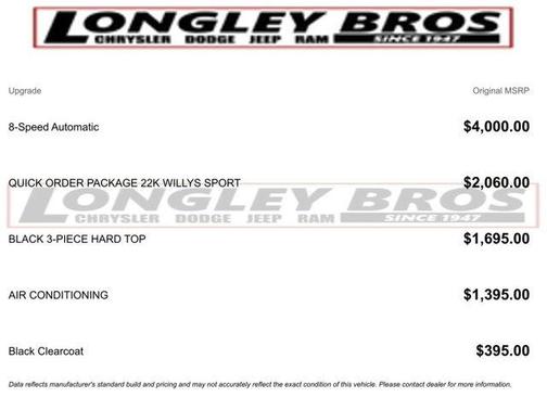 2022 Jeep Wrangler Sport