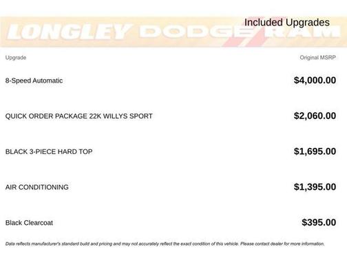 2022 Jeep Wrangler Sport