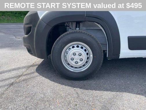 Bright White Clearcoat 2026 RAM ProMaster 2500 High Roof