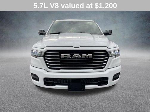 Bright White Clearcoat 2026 RAM 1500 Laramie