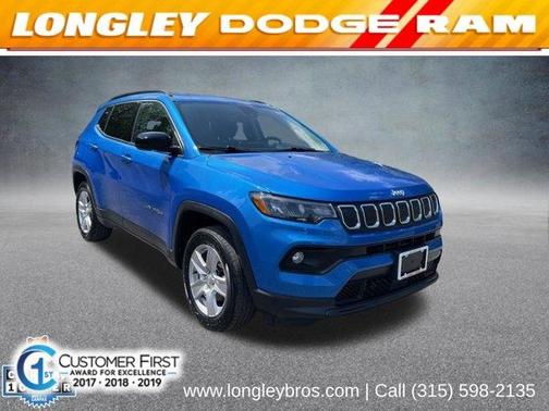 Laser Blue 2022 Jeep Compass Latitude
