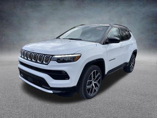 Bright White Clearcoat 2024 Jeep Compass Limited