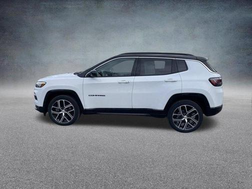 Bright White Clearcoat 2024 Jeep Compass Limited