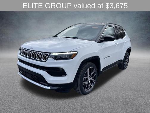 Bright White Clearcoat 2024 Jeep Compass Limited
