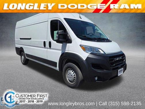 Bright White Clearcoat 2025 RAM ProMaster 3500 High Roof