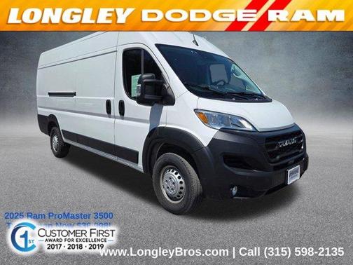 Bright White Clearcoat 2025 RAM ProMaster 3500 High Roof