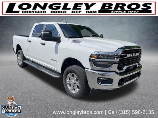 Bright White Clearcoat 2025 RAM 2500 Big Horn