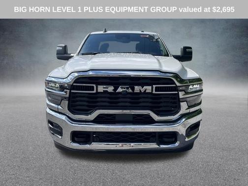 Bright White Clearcoat 2025 RAM 2500 Big Horn