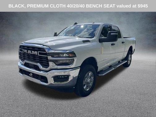 Bright White Clearcoat 2025 RAM 2500 Big Horn