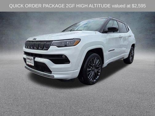 Bright White Clearcoat 2022 Jeep Compass Altitude