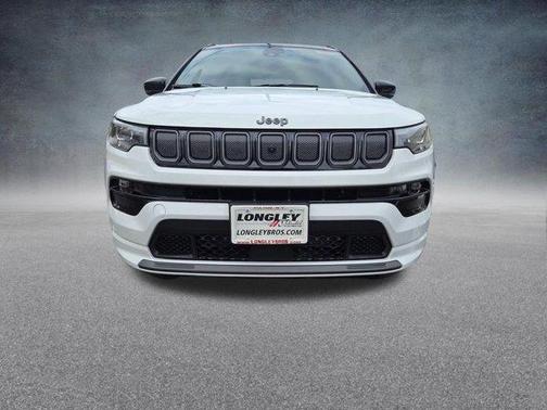 Bright White Clearcoat 2022 Jeep Compass Limited
