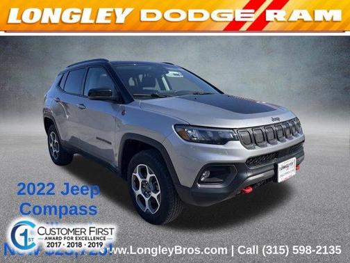 Billet Silver Metallic Clearcoat 2022 Jeep Compass Trailhawk