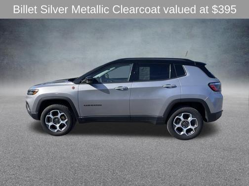 Billet Silver Metallic Clearcoat 2022 Jeep Compass Trailhawk
