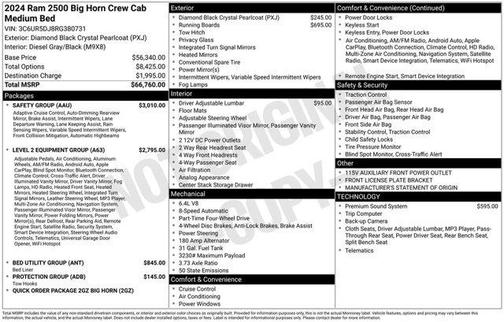 2024 RAM 2500 Big Horn