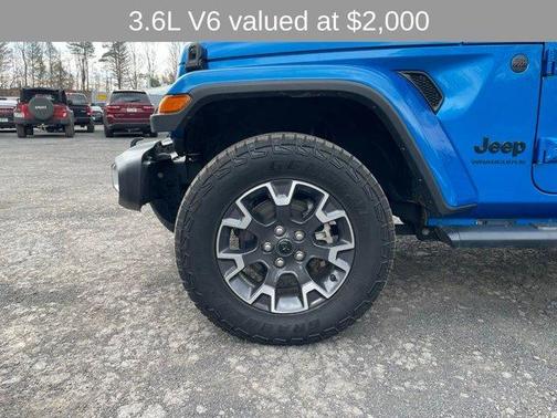 Hydro Blue Pearl 2025 Jeep Wrangler Sahara