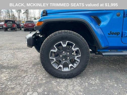 Hydro Blue Pearl 2025 Jeep Wrangler Sahara