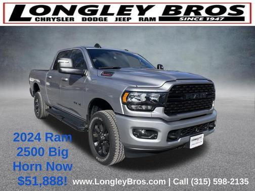 Billet Silver Metallic Clearcoat 2024 RAM 2500 Big Horn