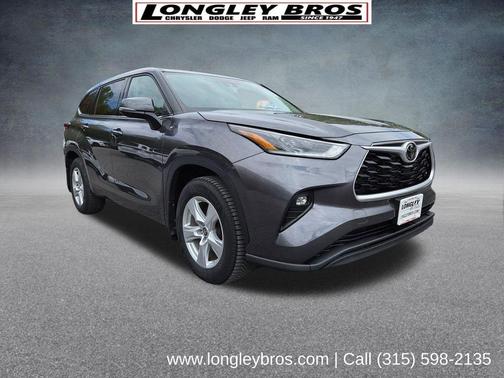 Magnetic Gray Metallic 2021 Toyota Highlander LE