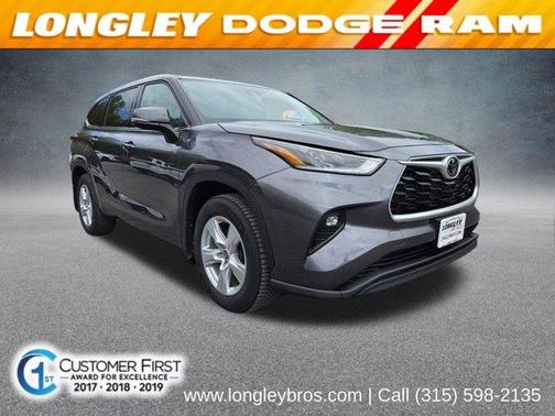 Magnetic Gray Metallic 2021 Toyota Highlander LE