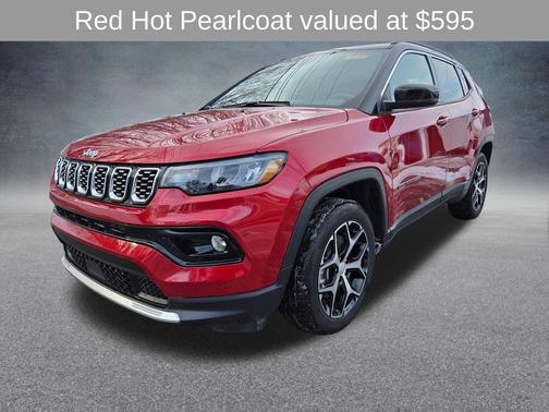 Red 2024 Jeep Compass Limited