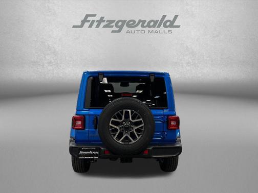 Hydro Blue Pearlcoat 2026 Jeep Wrangler 4-Door Sahara 4x4