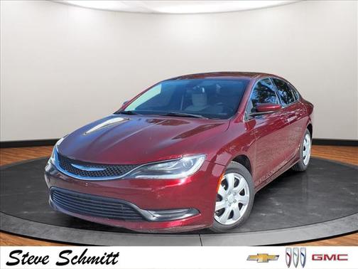 Velvet Red Pearlcoat 2015 Chrysler 200 LX