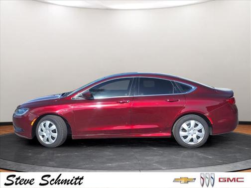 Velvet Red Pearlcoat 2015 Chrysler 200 LX