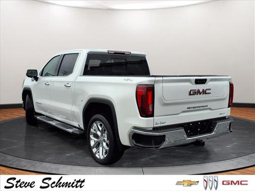 White Frost Tricoat 2022 GMC Sierra 1500 SLT