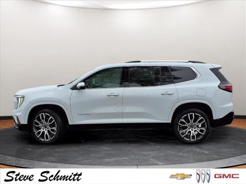 Glacier White Tricoat 2026 GMC Acadia Denali