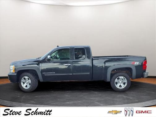 Black Granite Metallic 2009 Chevrolet Silverado 1500 LT Extended Cab