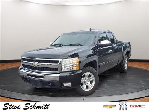 Black Granite Metallic 2009 Chevrolet Silverado 1500 LT Extended Cab