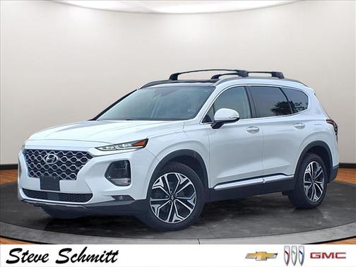 Quartz White 2020 Hyundai SANTA FE SEL 2.4
