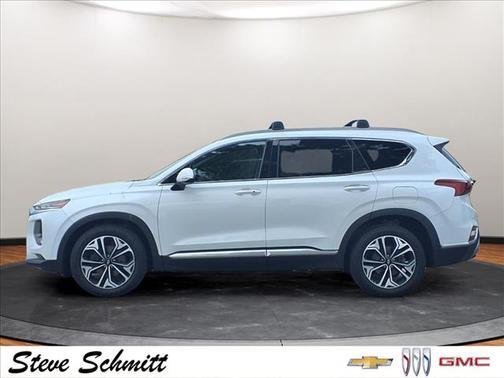 Quartz White 2020 Hyundai SANTA FE SEL 2.4
