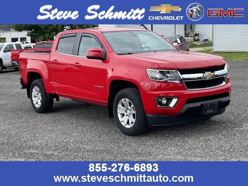 Red Hot 2016 Chevrolet Colorado LT