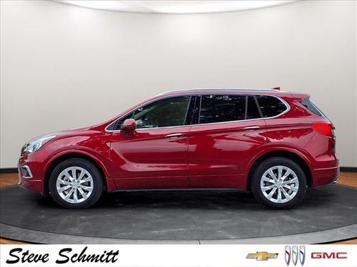 Chili Red Metallic 2017 Buick Envision Essence