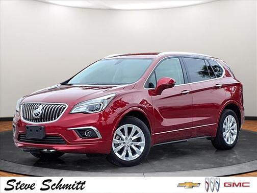 Chili Red Metallic 2017 Buick Envision Essence
