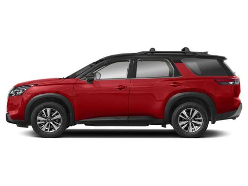 Scarlet Ember Tintcoat/Super Black 2023 Nissan Pathfinder SL 4WD