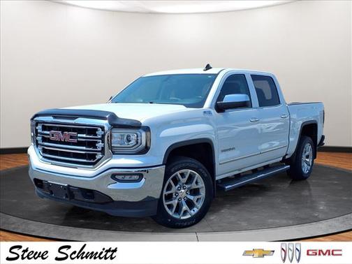 White Frost Tricoat 2018 GMC Sierra 1500 SLT