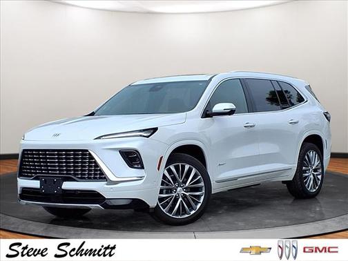White Frost Tricoat 2025 Buick Enclave Avenir FWD