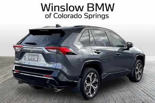 Midnight Black Metallic 2025 Toyota RAV4 Plug-In Hybrid XSE