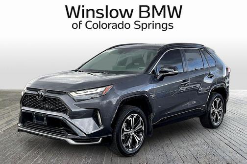Midnight Black Metallic 2025 Toyota RAV4 Plug-In Hybrid XSE
