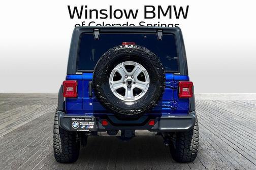 Ocean Blue Metallic 2020 Jeep Wrangler Unlimited Sport
