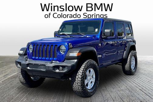 Ocean Blue Metallic 2020 Jeep Wrangler Unlimited Sport
