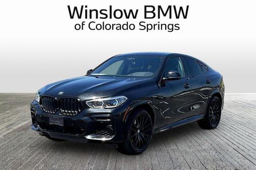 Black 2022 BMW X6 xDrive40i