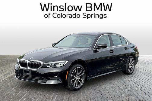 Jet Black 2019 BMW 330 i xDrive