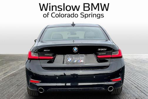 Jet Black 2019 BMW 330 i xDrive