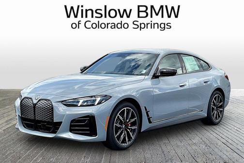 Gray Metallic 2026 BMW i4 Gran Coupe xDrive40