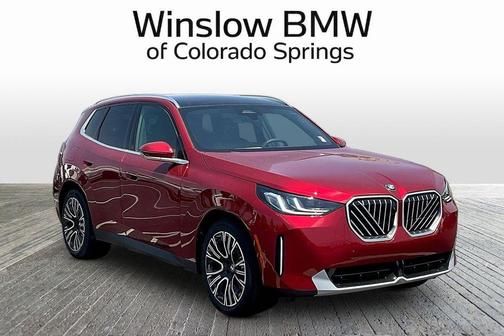 Red Metallic 2026 BMW X3 30 xDrive